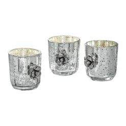 Windlichter|Kerzenhalter^LOBERON Teelichthalter 3er Set Alovix