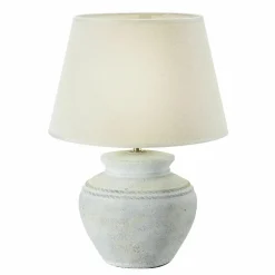 Tischlampen|Tischlampen^LOBERON Tischlampe Cleveland antikweiß