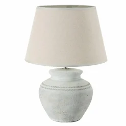 Tischlampen|Tischlampen^LOBERON Tischlampe Cleveland antikweiß