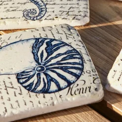 Küchenutensilien|Tischaccessoires^LOBERON Untersetzer 4er Set Faune Marine