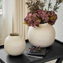 Vasen|Vasen & Übertöpfe^LOBERON Vase 2er Set Fleurons