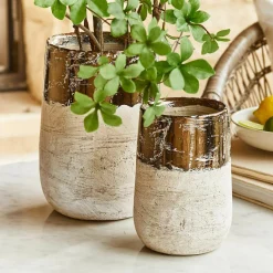 Übertöpfe & Amphoren^LOBERON Vase 2er Set Hafira