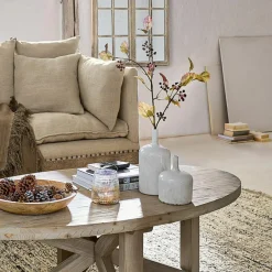 Vasen|Vasen & Übertöpfe^LOBERON Vase 2er Set Kurys creme