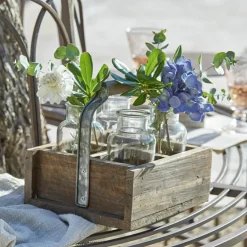 Übertöpfe & Amphoren^LOBERON Vase 4er Set mit Korb Reverie