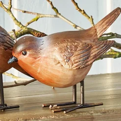 Figuren|Dekoration^LOBERON Vogel 4er Set Siblings