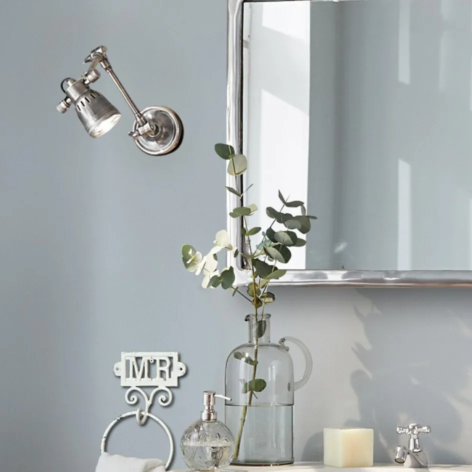 Wandlampen|Wandlampen^LOBERON Wandlampe Abagail antiksilber