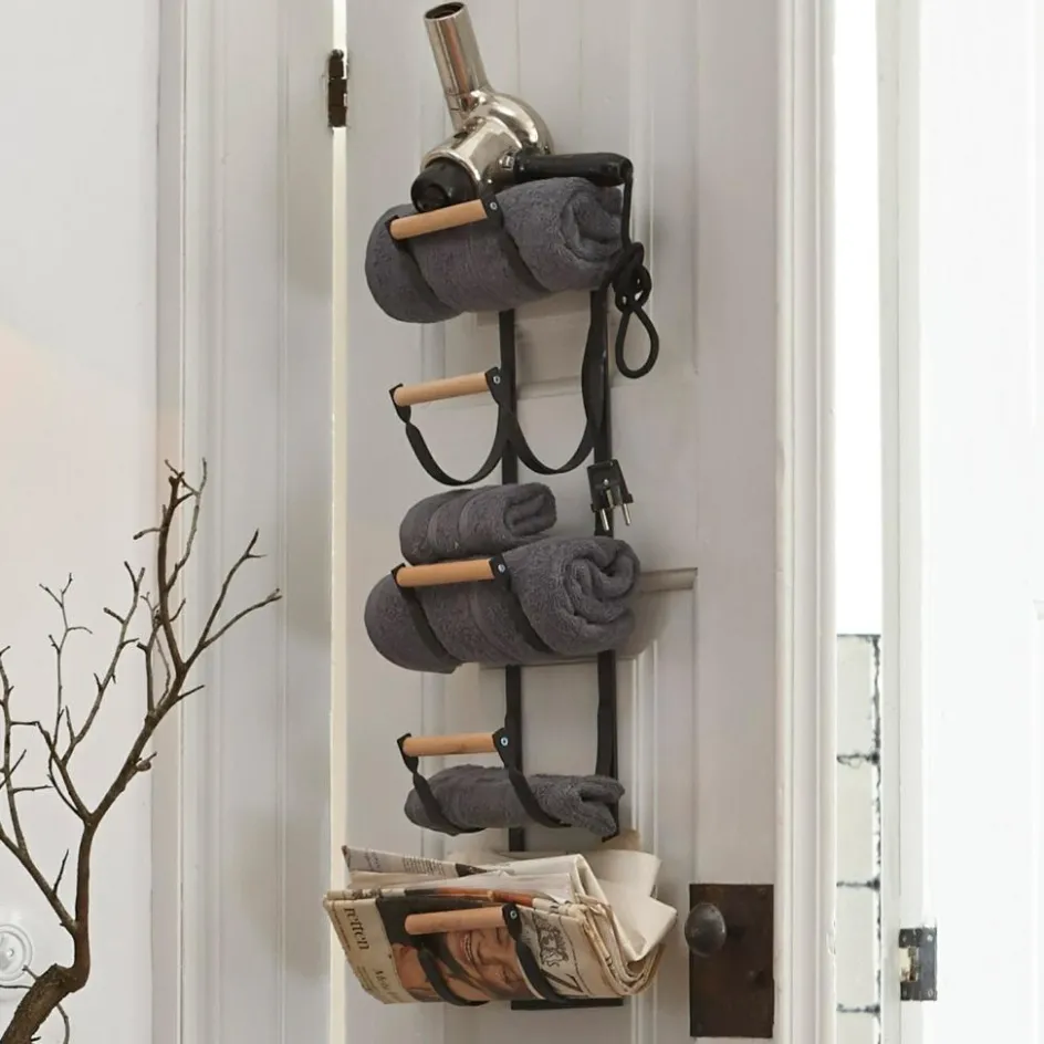 Küchenutensilien|Aufbewahrung^LOBERON Wandorganizer Utica schwarz