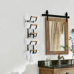 Küchenutensilien|Aufbewahrung^LOBERON Wandorganizer Utica schwarz