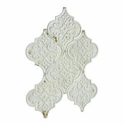 Wandobjekte|Dekoration^LOBERON Wandornament 6er Set Halira antikweiß