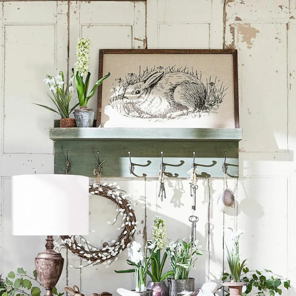 LOBERON Möbel|Haken & Hakenboards-Wandregal Hoboken