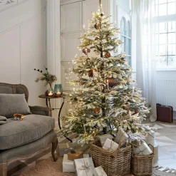 Weihnachtsbäume & Zubehör^LOBERON Weihnachtsbaum Lokossa grün/weiß