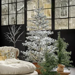 Weihnachtsbäume & Zubehör^LOBERON Weihnachtsbaum Sapi grün/weiß