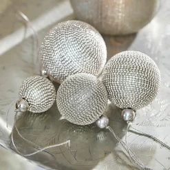 Weihnachtskugeln^LOBERON Weihnachtskugel 4er Set Varnor