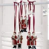 Christbaumschmuck^LOBERON Weihnachtsmann 6er Set Corvin