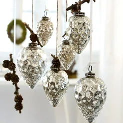 Weihnachtskugeln^LOBERON Weihnachtsschmuck 6er Set Colin