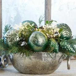 Weihnachtskugeln^LOBERON Weihnachtsschmuck 6er Set Silverhill