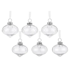 Weihnachtskugeln^LOBERON Weihnachtsschmuck 6er Set Cheshire klar