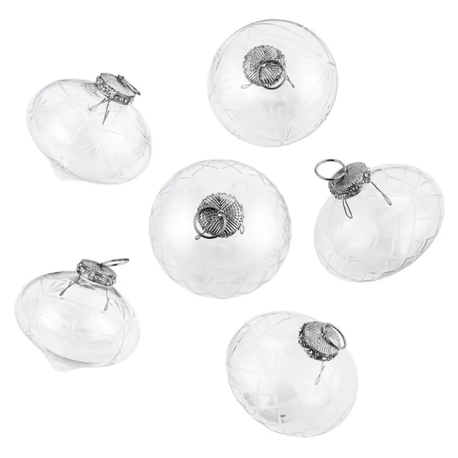 Weihnachtskugeln^LOBERON Weihnachtsschmuck 6er Set Cheshire klar