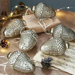 Weihnachtskugeln^LOBERON Weihnachtsschmuck 6er Set Gland