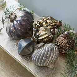 Weihnachtskugeln^LOBERON Weihnachtsschmuck 6er Set Alva