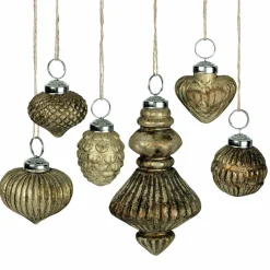 Christbaumschmuck^LOBERON Weihnachtsschmuck 6er Set Ménoire