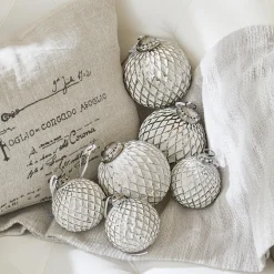 Weihnachtskugeln^LOBERON Weihnachtsschmuck 6er Set Maélys