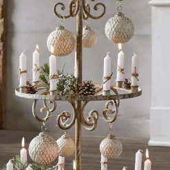 Weihnachtskugeln^LOBERON Weihnachtsschmuck 6er Set Maélys