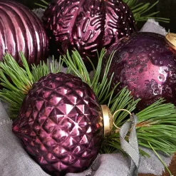 Weihnachtskugeln^LOBERON Weihnachtsschmuck 5er Set Sambre