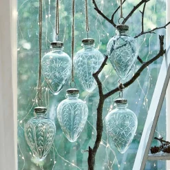 Weihnachtskugeln^LOBERON Weihnachtsschmuck 6er Set Aulnay