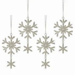 Christbaumschmuck|Weihnachtliche Deko-Objekte^LOBERON Weihnachtsschmuck 4er Set Kiresta