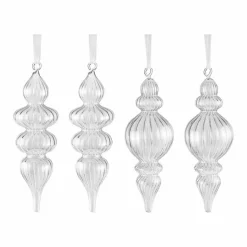 Christbaumschmuck|Weihnachtliche Deko-Objekte^LOBERON Weihnachtsschmuck 4er Set Diorise