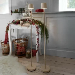 Lichtobjekte|Led-Laternen^LOBERON Wiederaufladbare Stehlampe Sylvainie