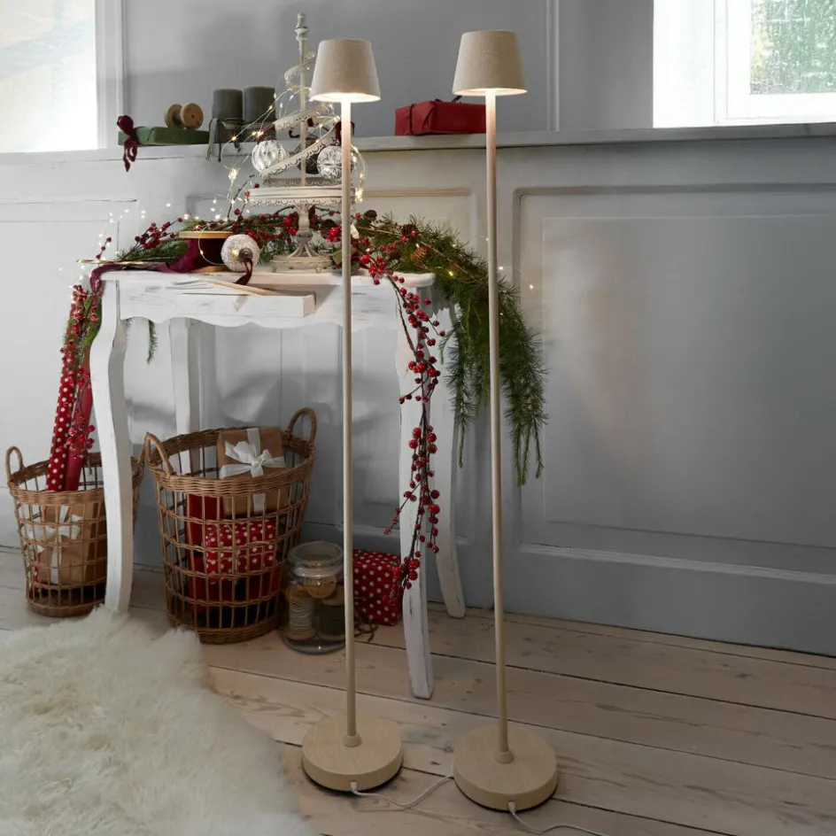 Lichtobjekte|Led-Laternen^LOBERON Wiederaufladbare Stehlampe Sylvainie