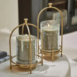 Windlichter|Kerzenhalter^LOBERON Windlicht 2er Set Biserre