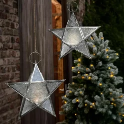 Weihnachtliche Deko-Objekte^LOBERON Windlicht 2er Set Kian