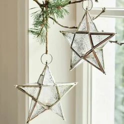 Weihnachtliche Deko-Objekte^LOBERON Windlicht 2er Set Kian