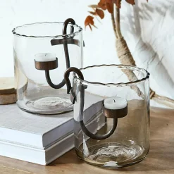 Windlichter|Kerzenhalter^LOBERON Windlicht 2er Set Lynn