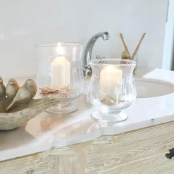 Windlichter|Kerzenhalter^LOBERON Windlicht 2er Set Moon