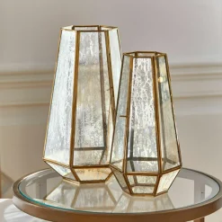 Windlichter|Kerzenhalter^LOBERON Windlicht 2er Set Mouniza