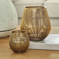 Windlichter|Kerzenhalter^LOBERON Windlicht 2er Set Pontarino