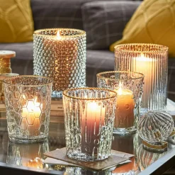 Windlichter|Kerzenhalter^LOBERON Windlicht 5er Set Rosienne