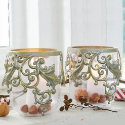 Windlichter|Kerzenhalter^LOBERON Windlicht 2er Set Sundini