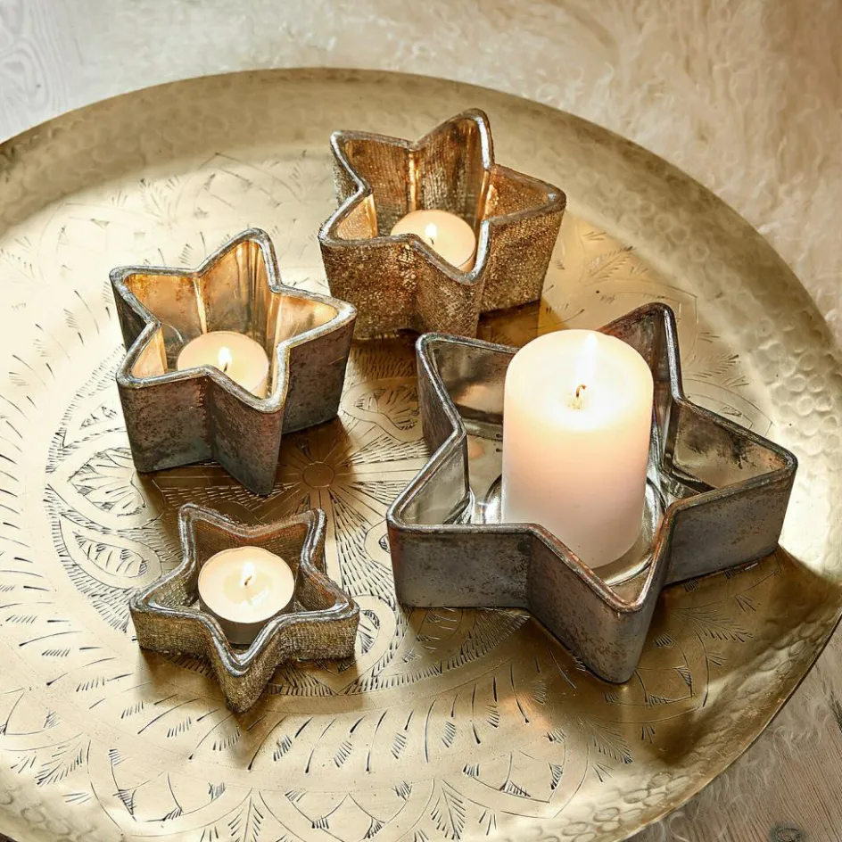 Adventskranz|Windlichter, Kerzenständer & Laternen^LOBERON Windlicht 4er Set Thervel