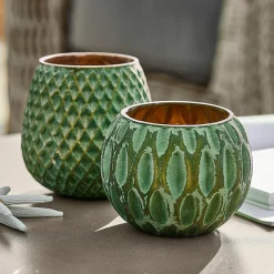 Windlichter|Kerzenhalter^LOBERON Windlicht 2er Set Xerice