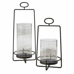 Windlichter|Kerzenhalter^LOBERON Windlicht 2er Set Zevara