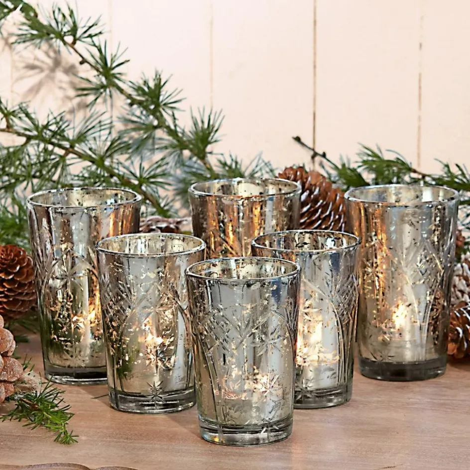 Weihnachtliche Deko-Objekte^LOBERON Windlichter 6er Set Latona